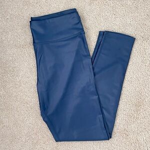 Walk Pop Blue Metallic Legging